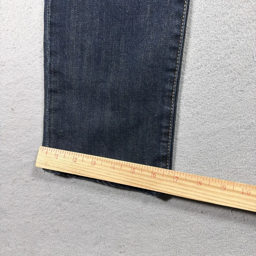 Kut From The Kloth Jeans Womens 8 Blue Cameron Straight Mid Rise Stretch Denim